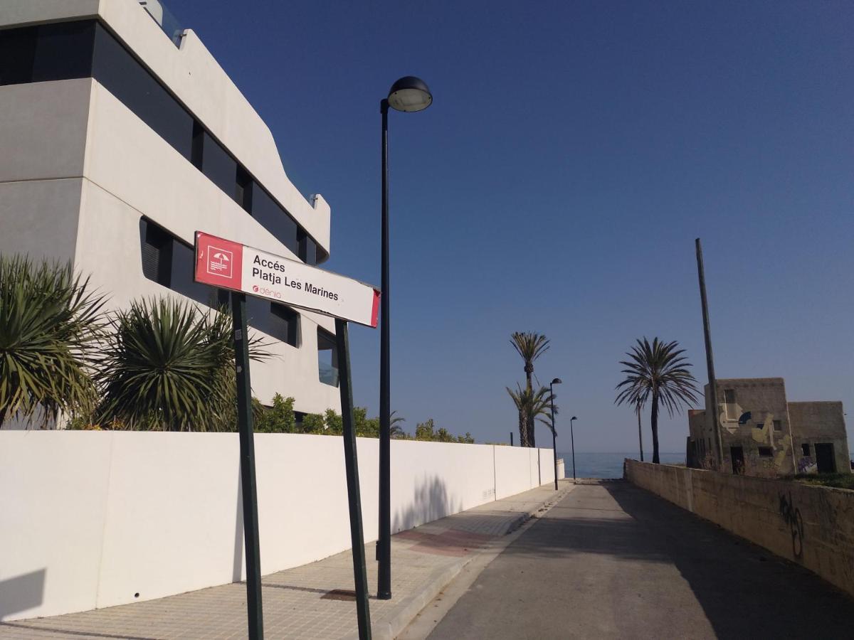 Apartamento Parchis Con Piscina 德尼亚 外观 照片
