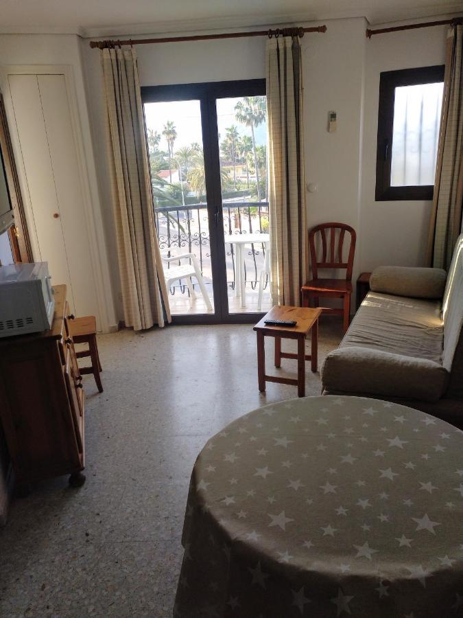 Apartamento Parchis Con Piscina 德尼亚 外观 照片