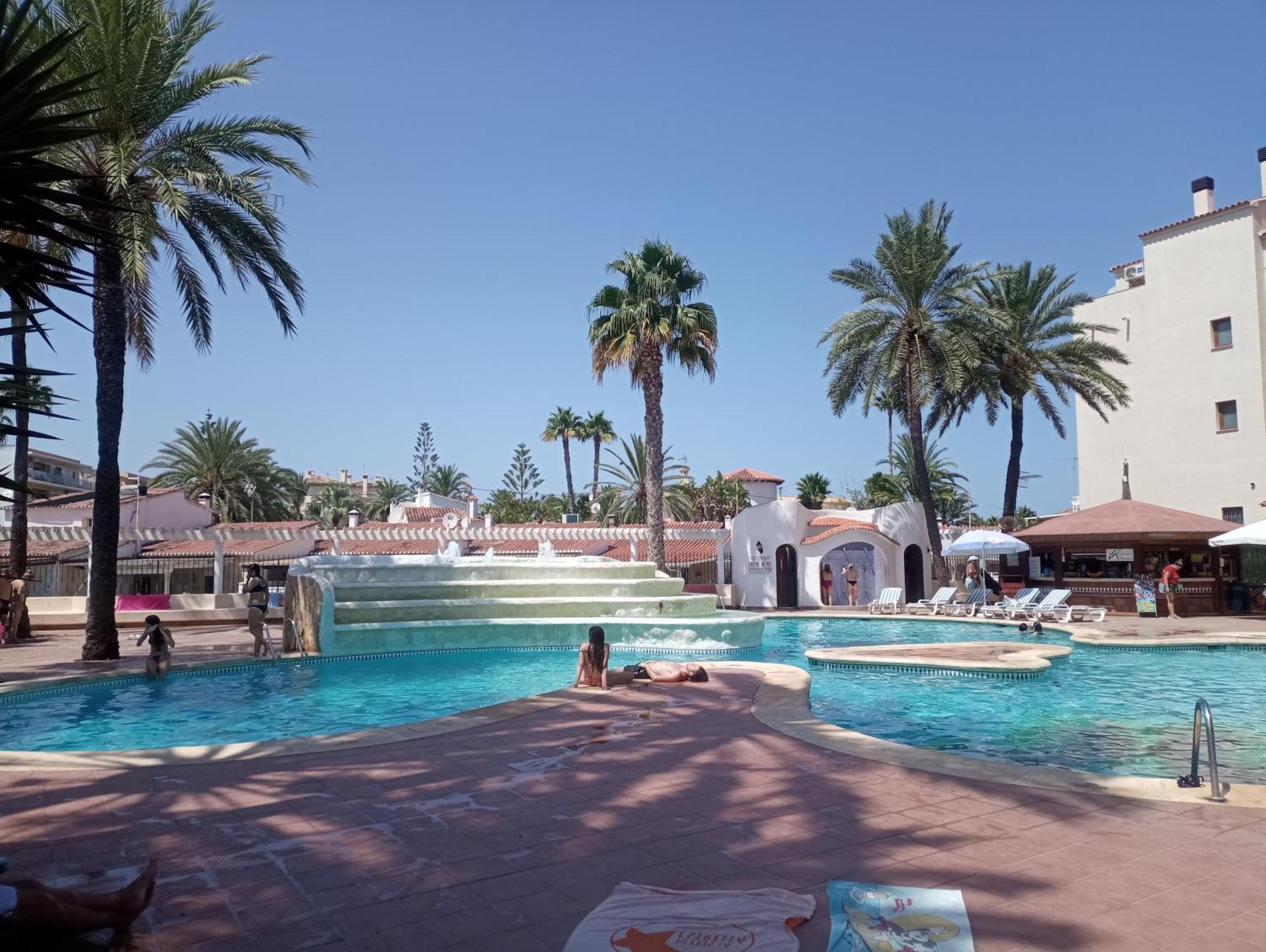 Apartamento Parchis Con Piscina 德尼亚 外观 照片